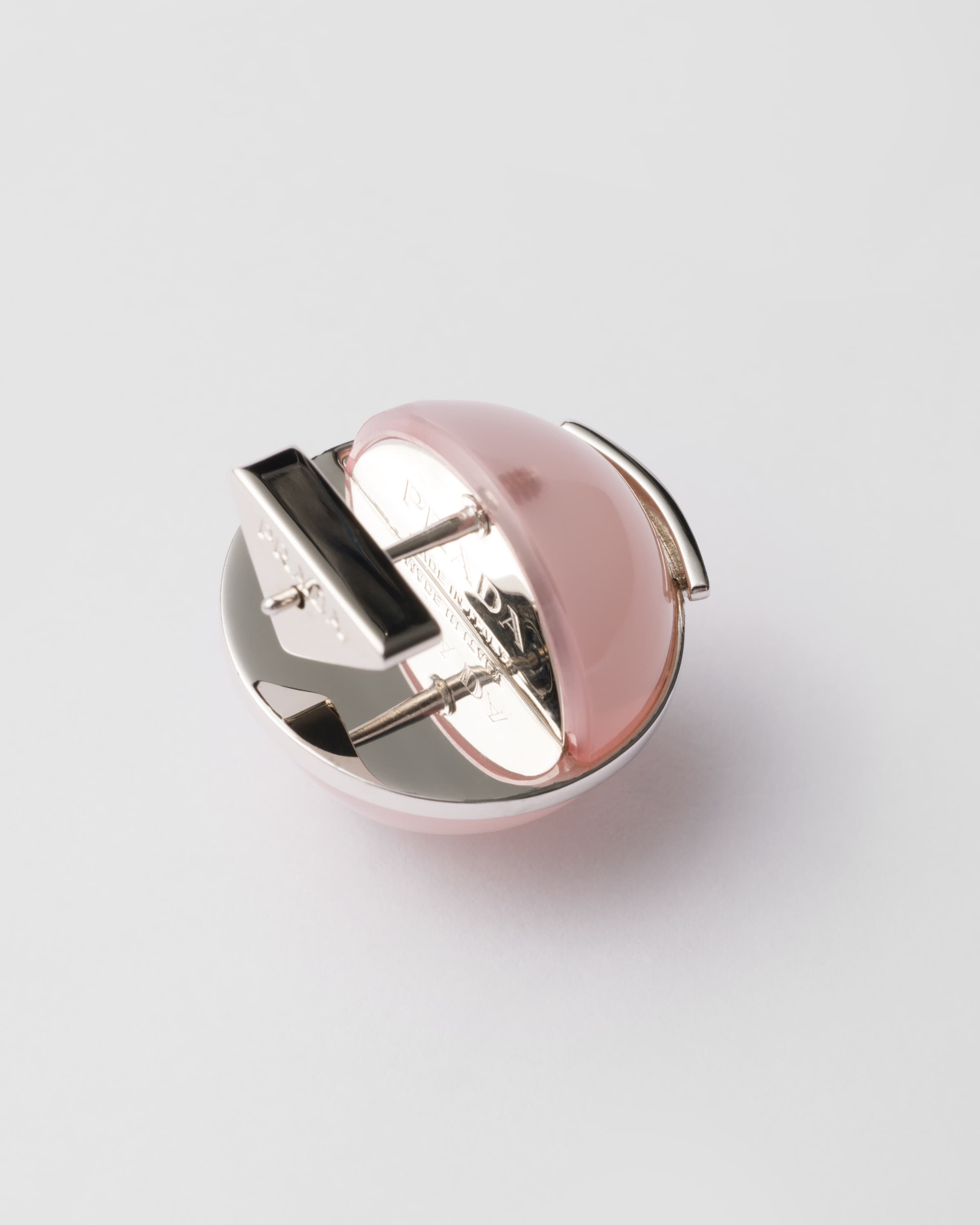 Metal and Plexiglas earrings - 2