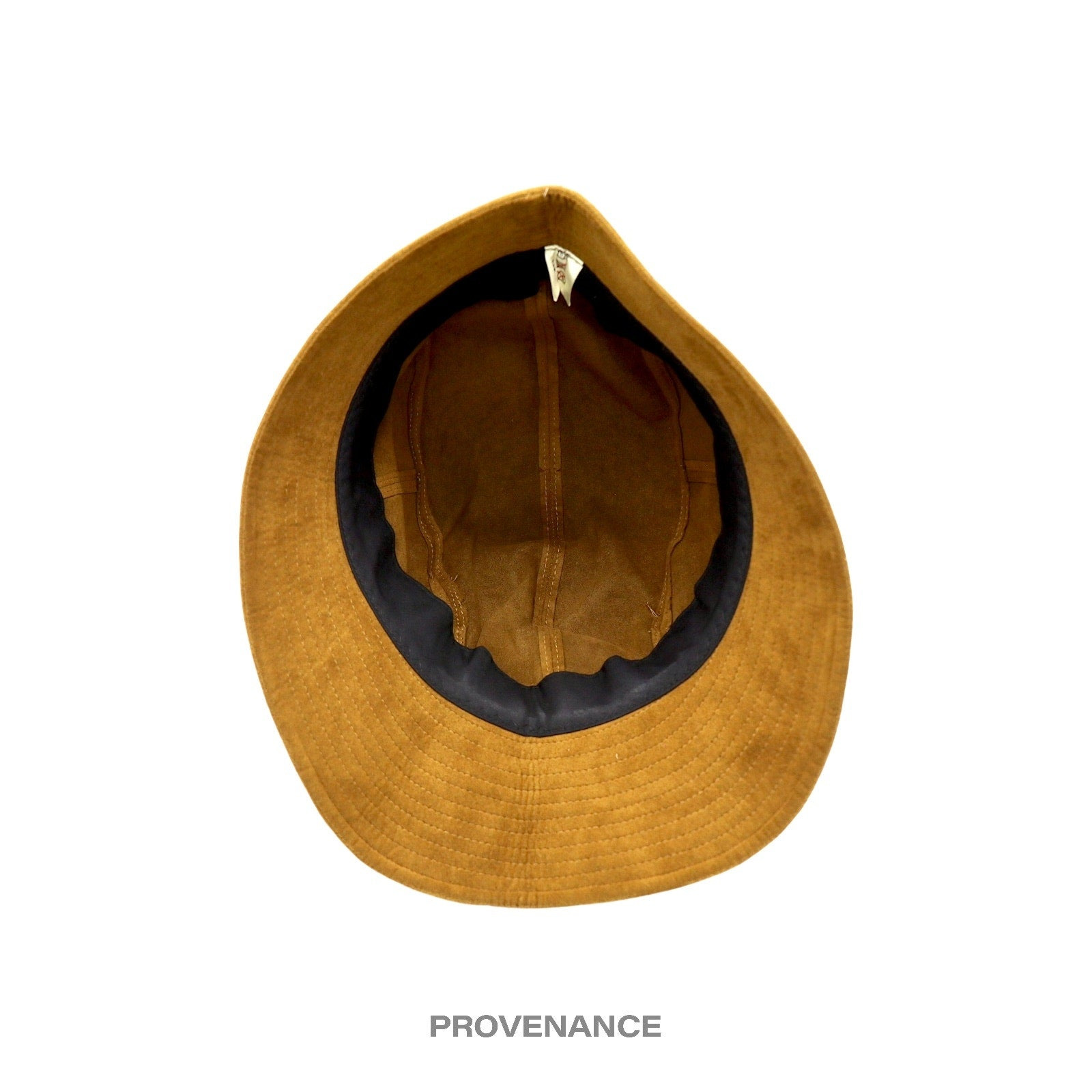 Givenchy Asymmetric Bucket Hat - Brown Acorn Microsuede - 7