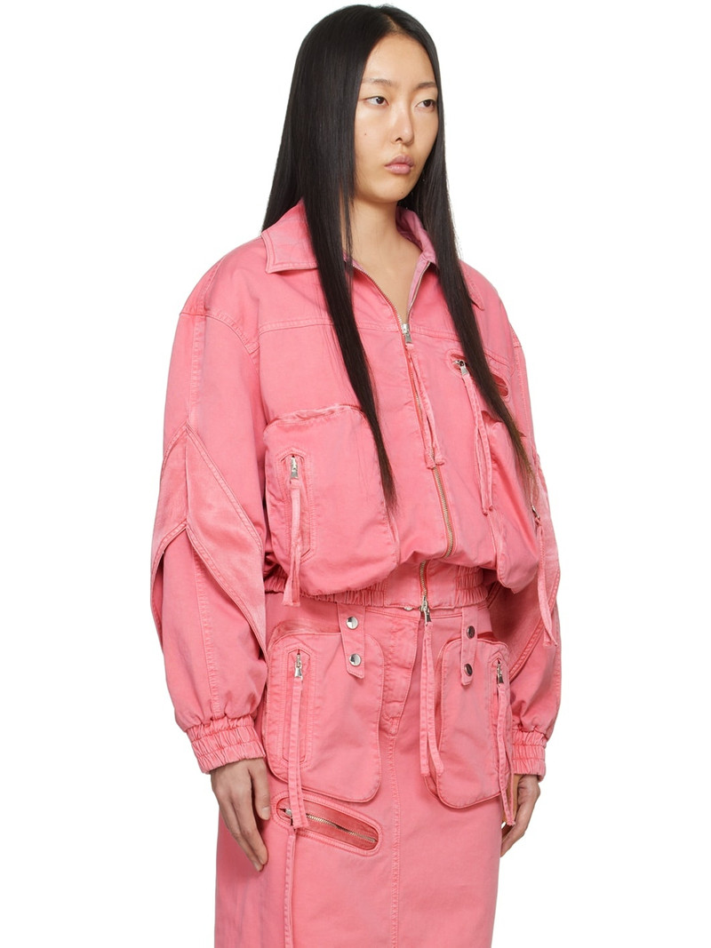 satin-inserts bomber jacket 2