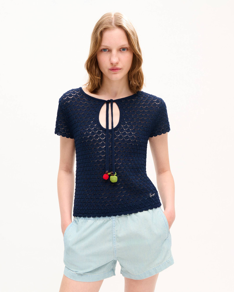 KENZO KENZO Appel Pop' crochet top outlook
