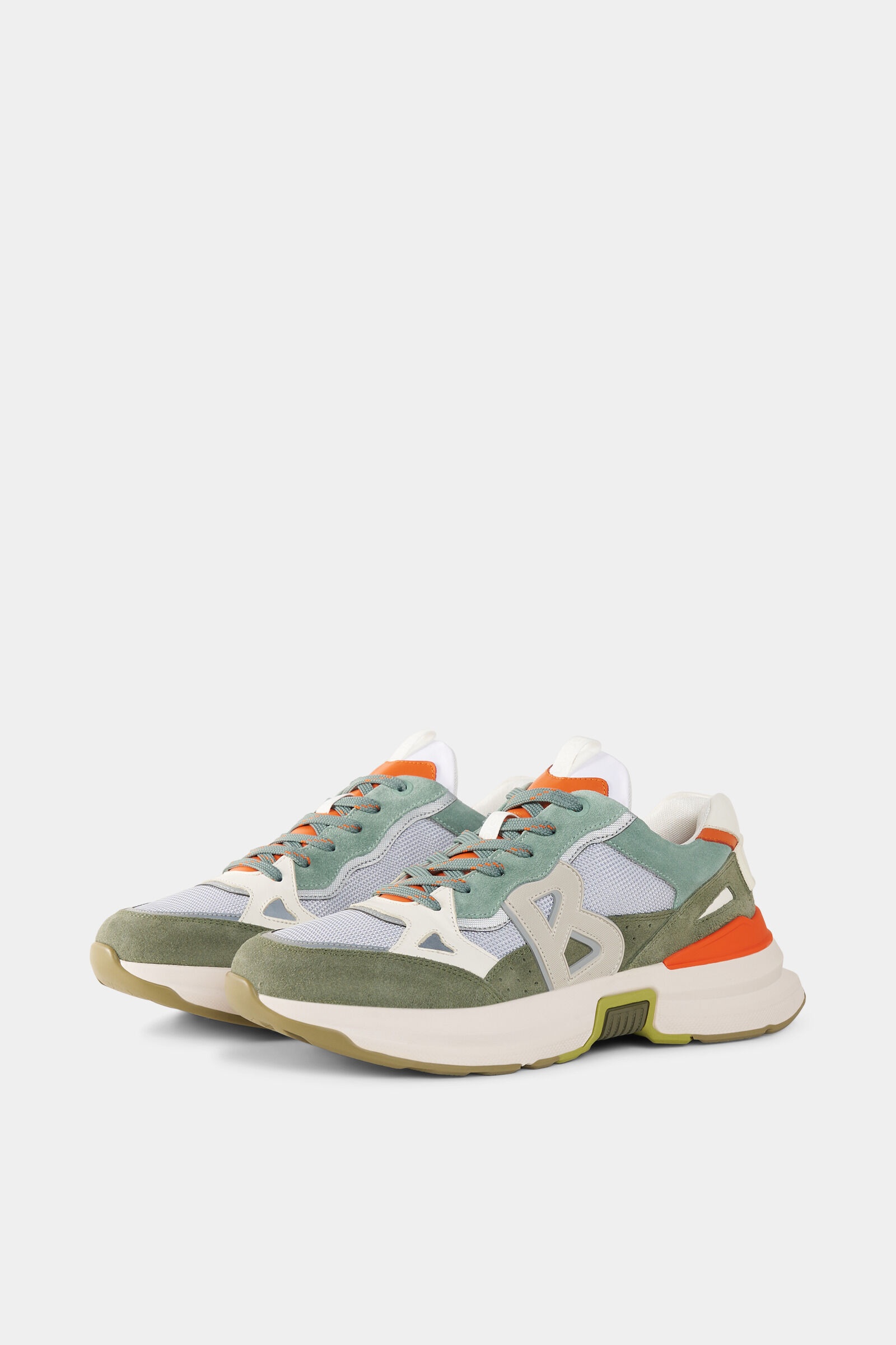 Sneaker CTP25 in Green/Orange - 4