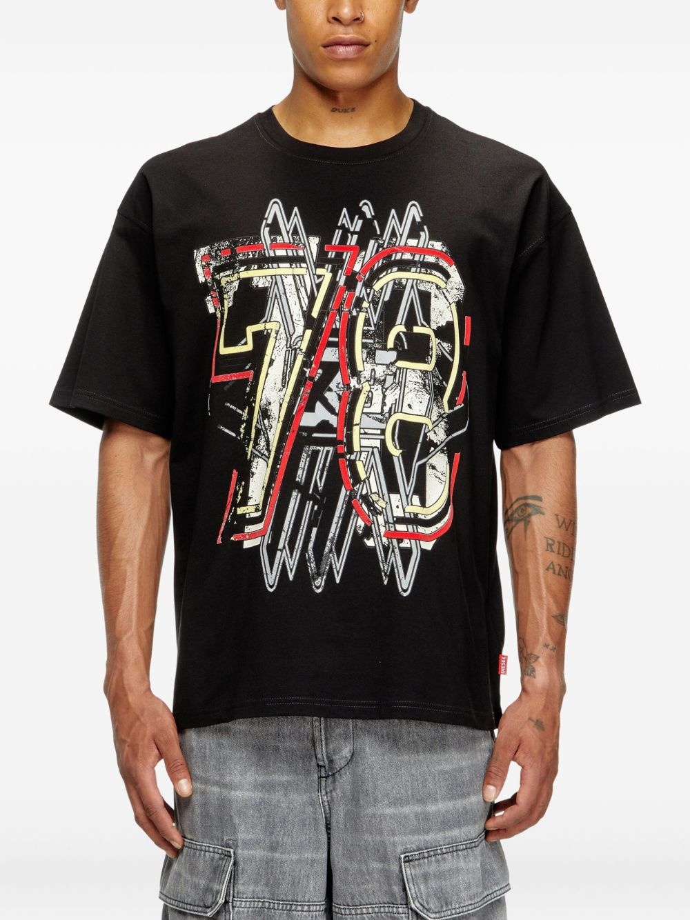 T-Boxt-T8 graphic-print T-shirt - 3