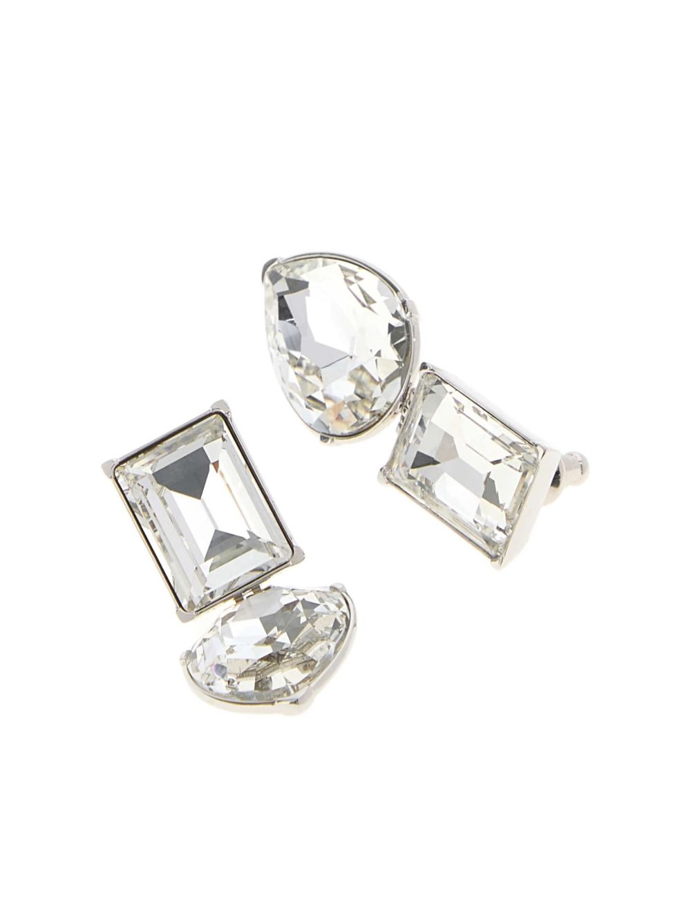 crystal-embellished earrings - 2
