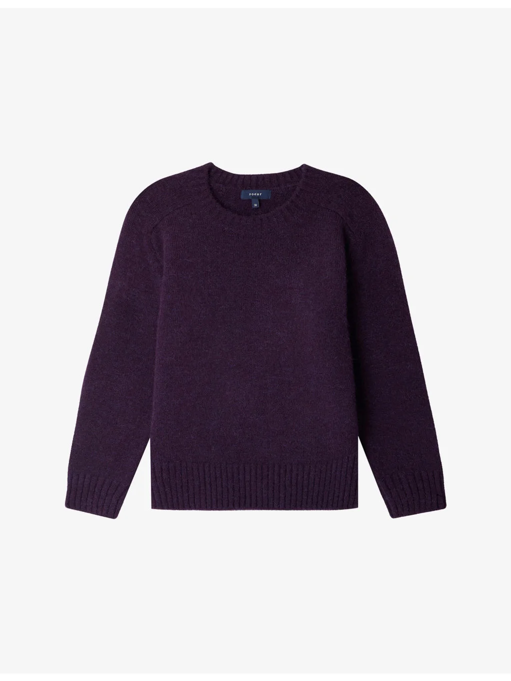 Envie Round-Neck Stretch-Knit Jumper - 1