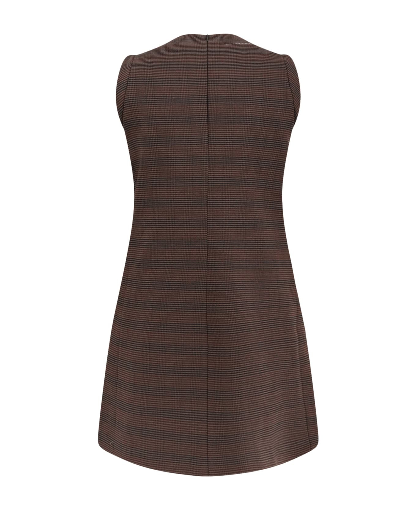 Wool Blend Short Dress - 2