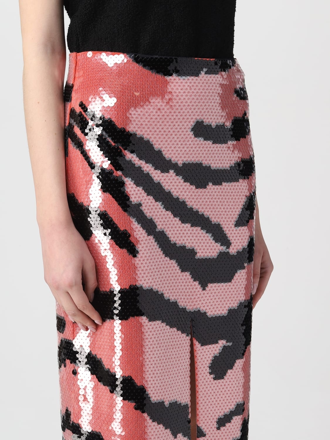 Bottega Veneta sequined fabric skirt - 4
