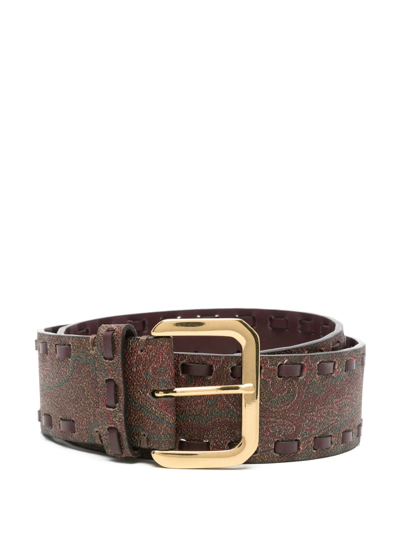 Paisley-jacquard Belt 1