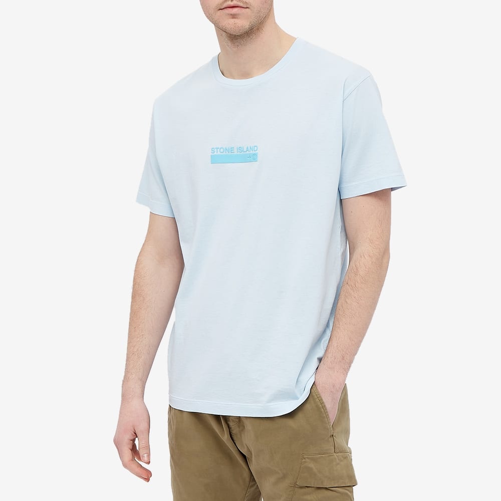 Stone Island Small Logo Print Tee - 3