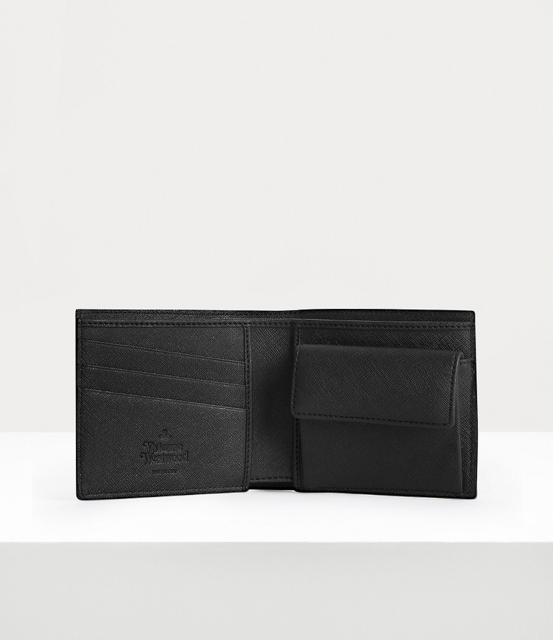 Vivienne Westwood RE-JACQUARD ORBORAMA MAN WALLET WITH COIN POCKET outlook