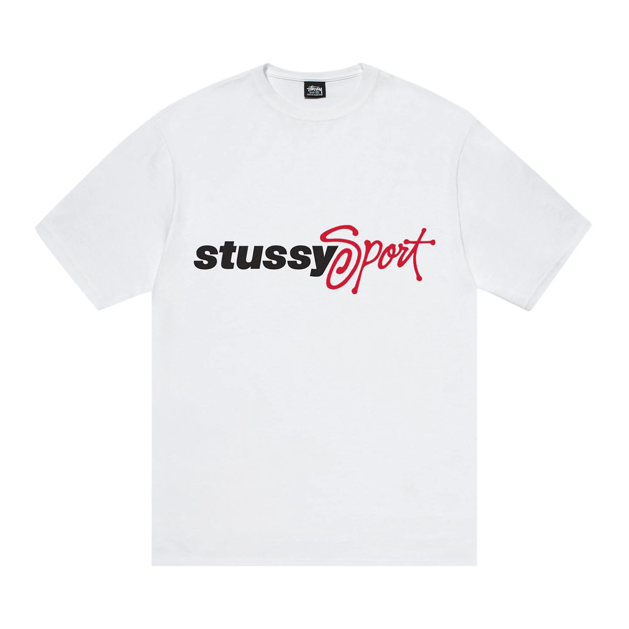 Stussy Sport Script Tee 'White' - 1