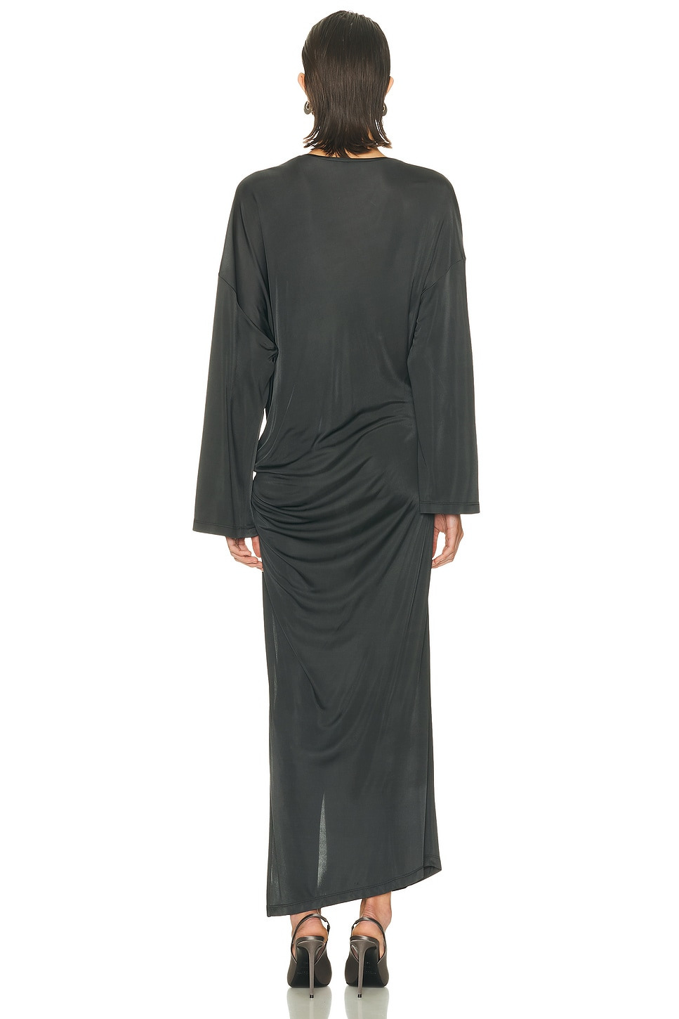 Shiny Midi Dress - 3