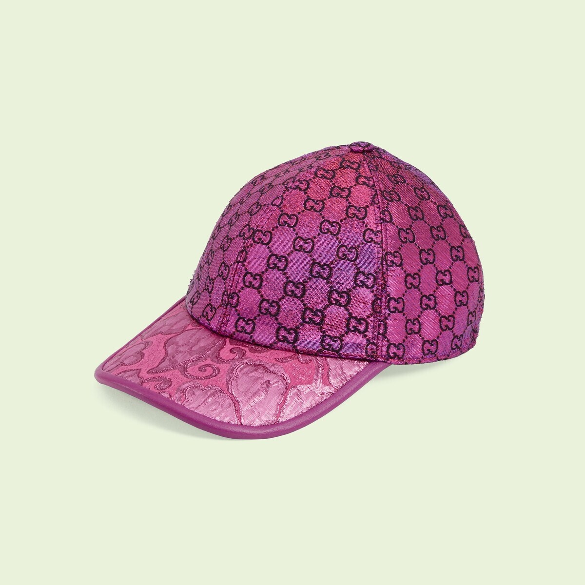 GG lamé jacquard baseball hat - 1