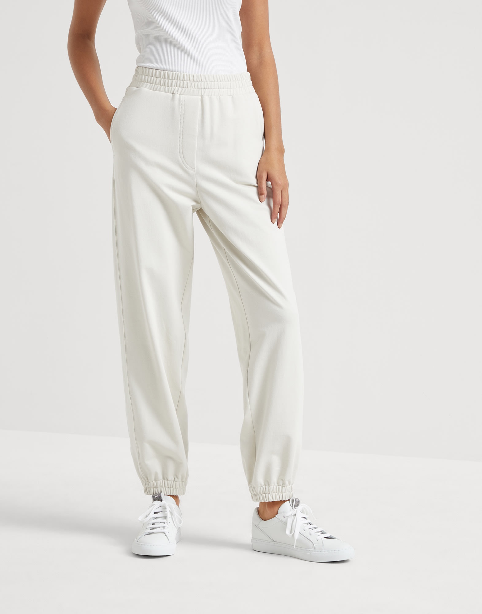 Brunello Cucinelli Stretch cotton lightweight French terry