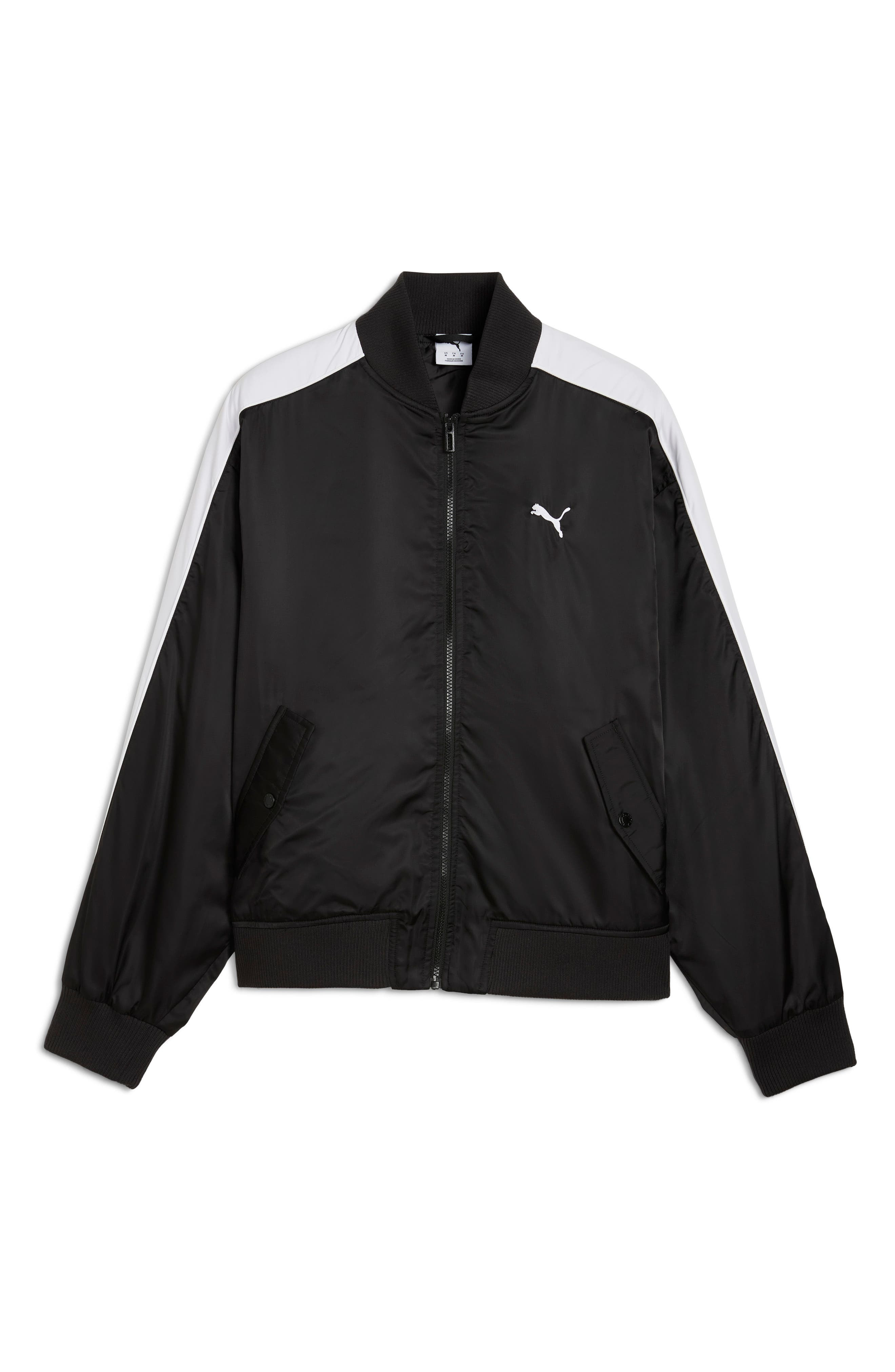 PUMA T7 Bomber Jacket in Puma Black at Nordstrom - 5