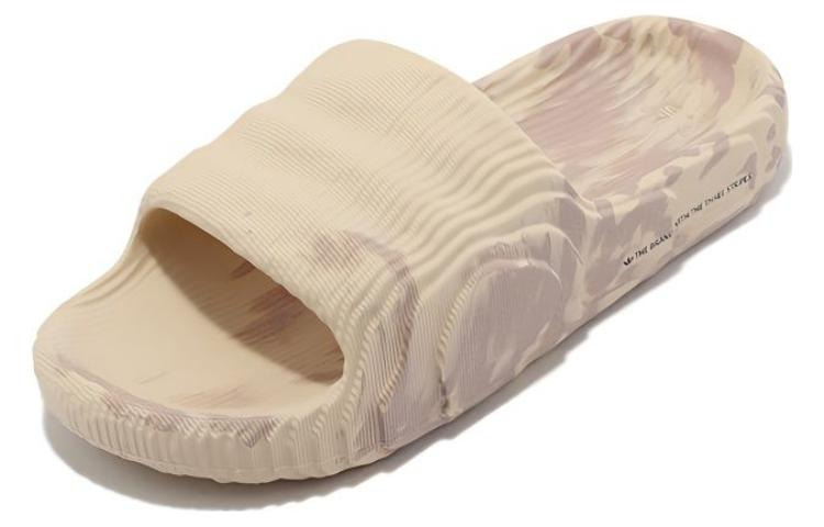 adidas Adilette 22 Slides 'Sand Strata Wonder Taupe' HP6516 - 3