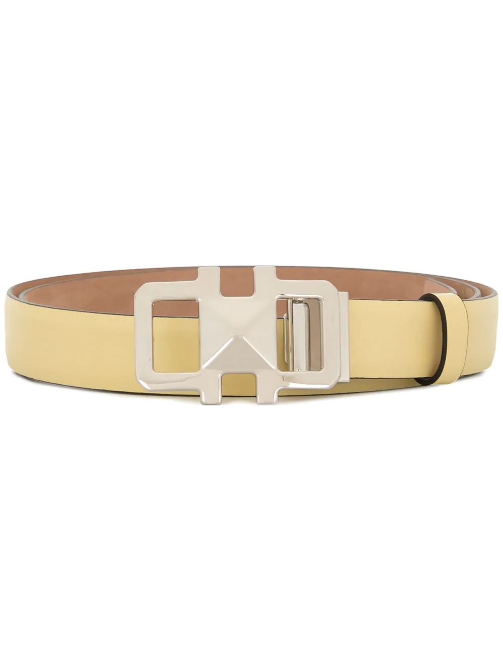 gold buckle belt - 1