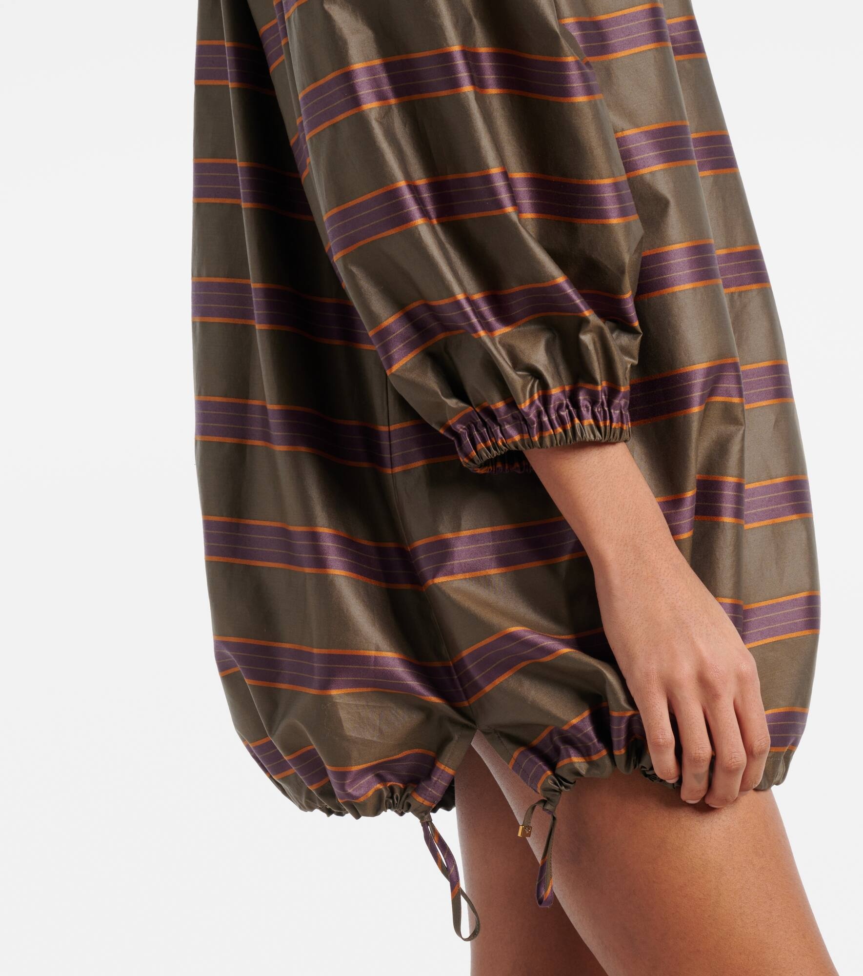 Alcamo cotton-blend canvas minidress - 5