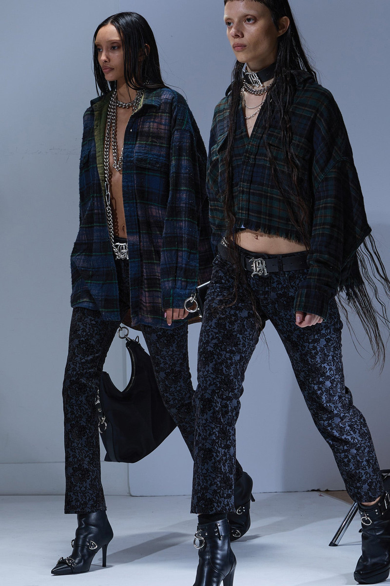 R13 CROPPED WORK SHIRT outlook