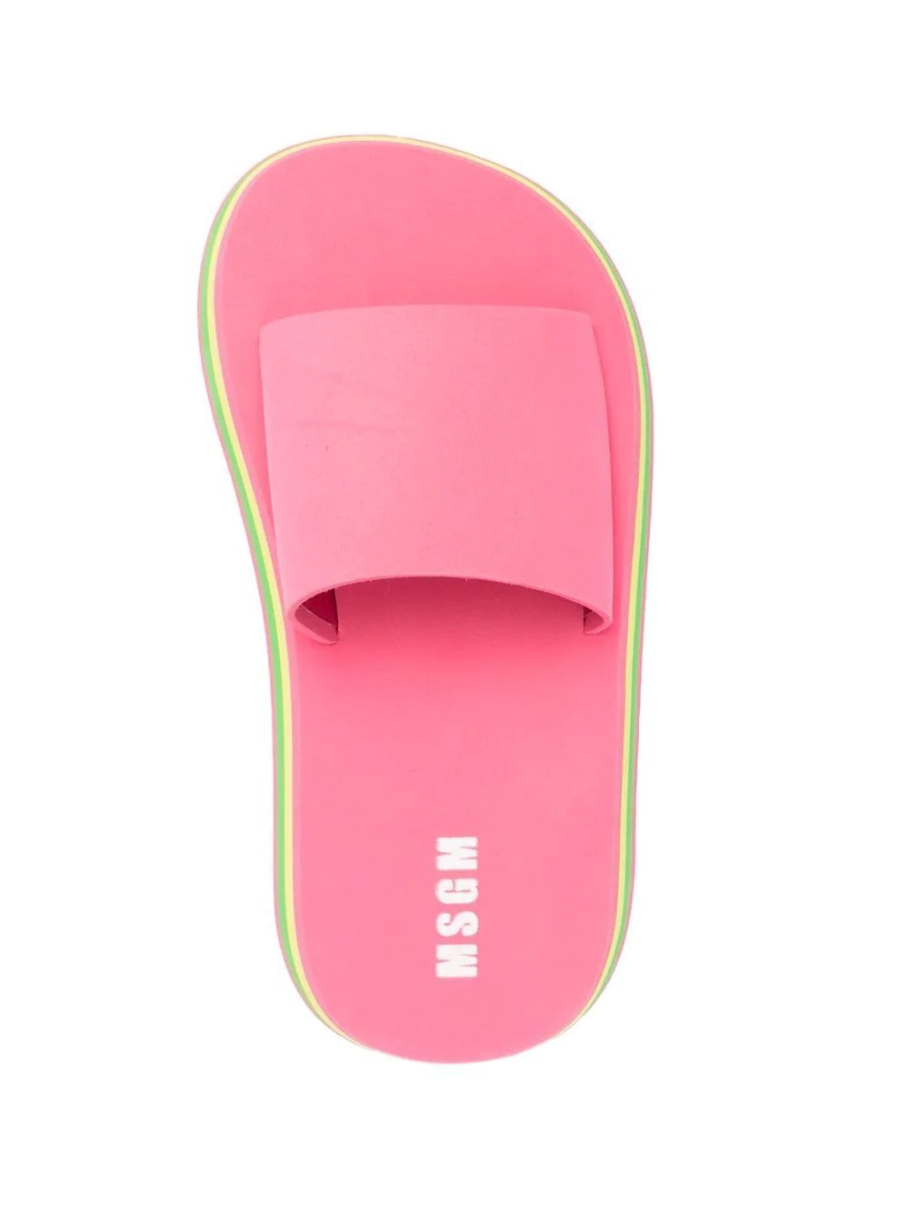 rainbow-sole open-toe sandals - 4