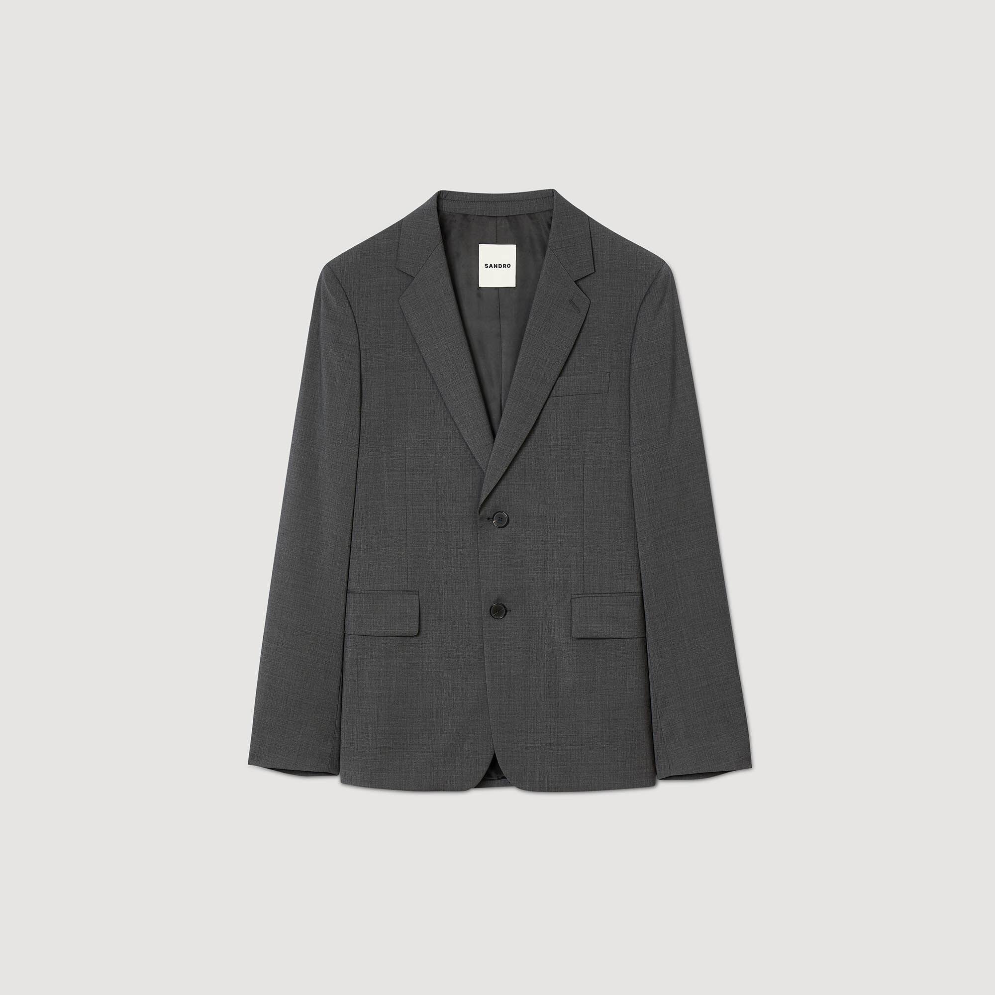 WOOL SUIT JACKET - 1