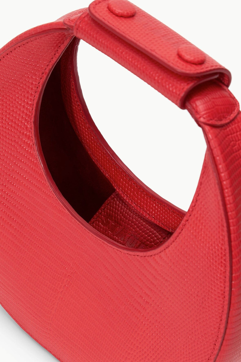 STAUD GOODNIGHT MOON BAG RED ROSE 3