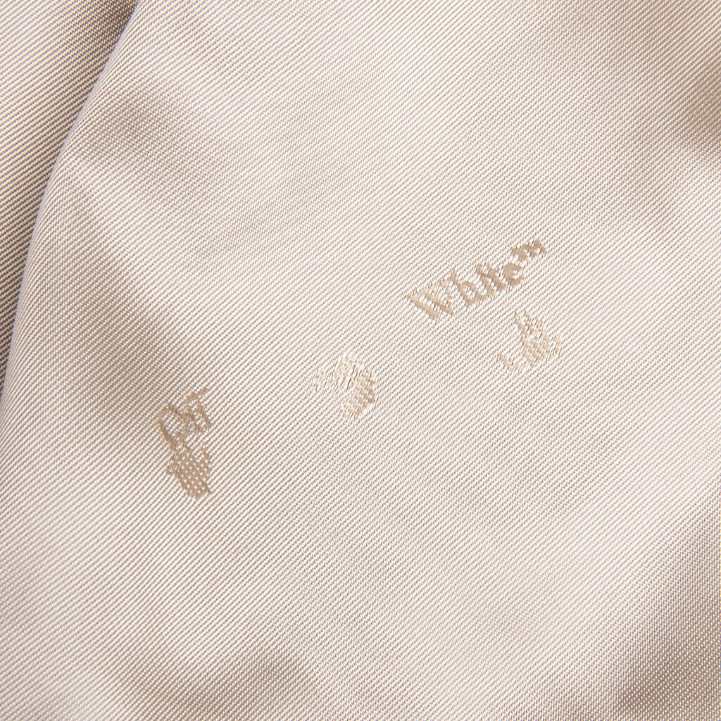 OFF-WHITE C/O VIRGIL ABLOH RELAXED LONG JACKET - CAMEL/NO COLOR - 5