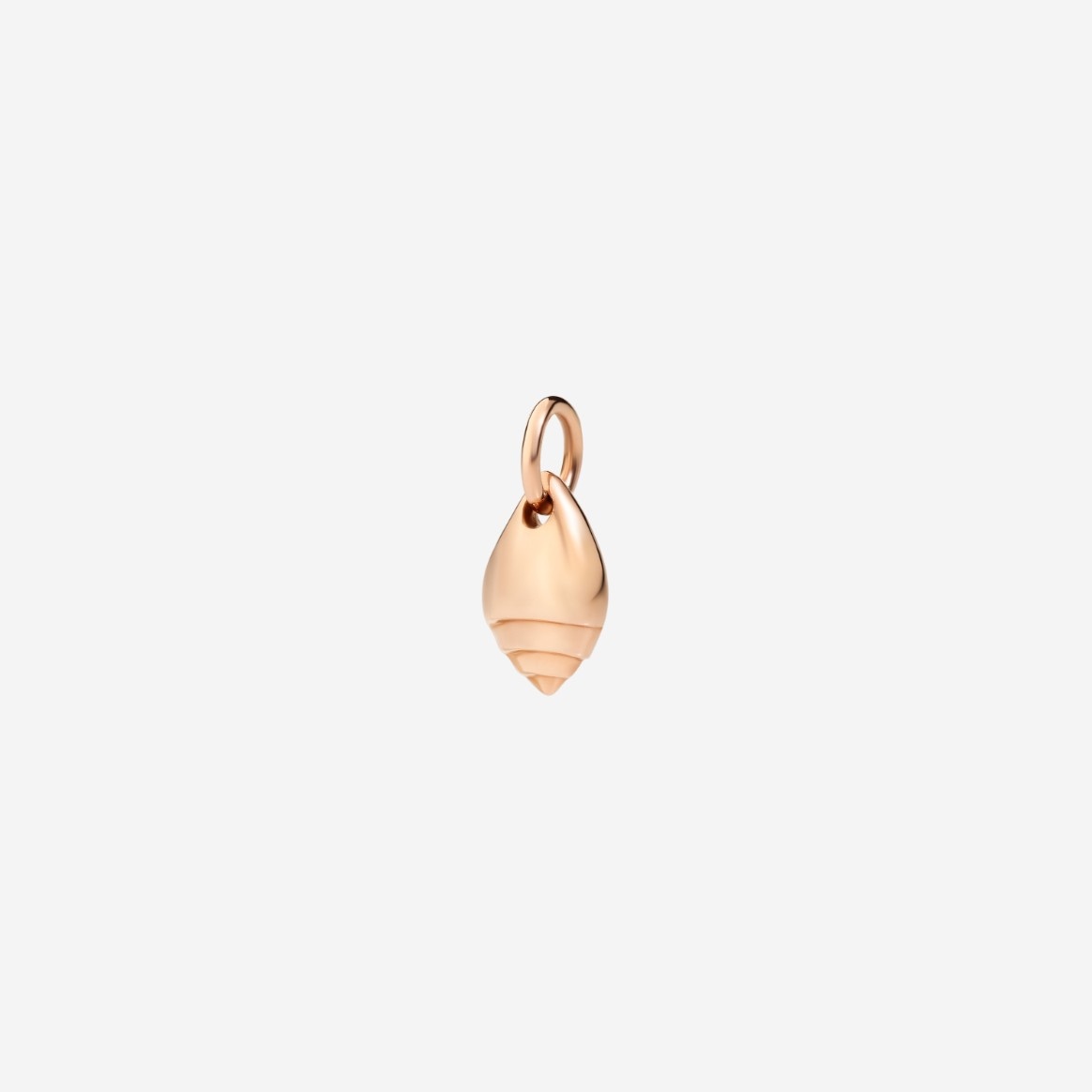 Rose Gold Seashell Charm - 1