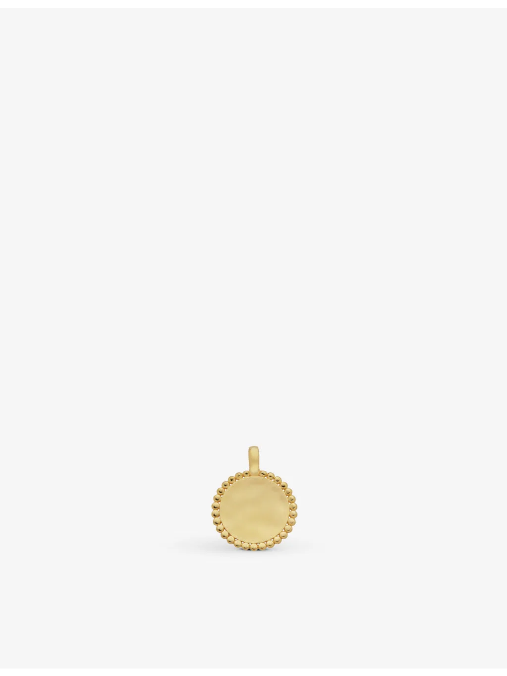 Deia recycled 18ct yellow gold-plated vermeil sterling-silver pendant necklace - 1