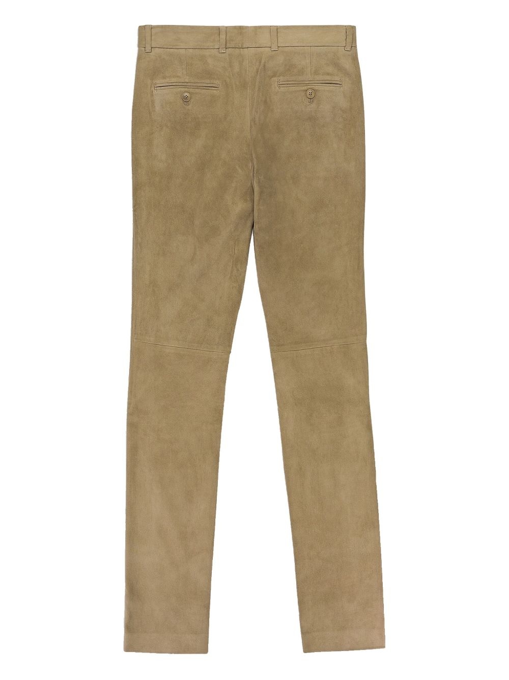 leather "Brown" skinny trousers - 2