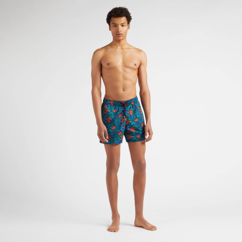 Vilebrequin Men Stretch Short Swim Trunks Tropical Flowers outlook