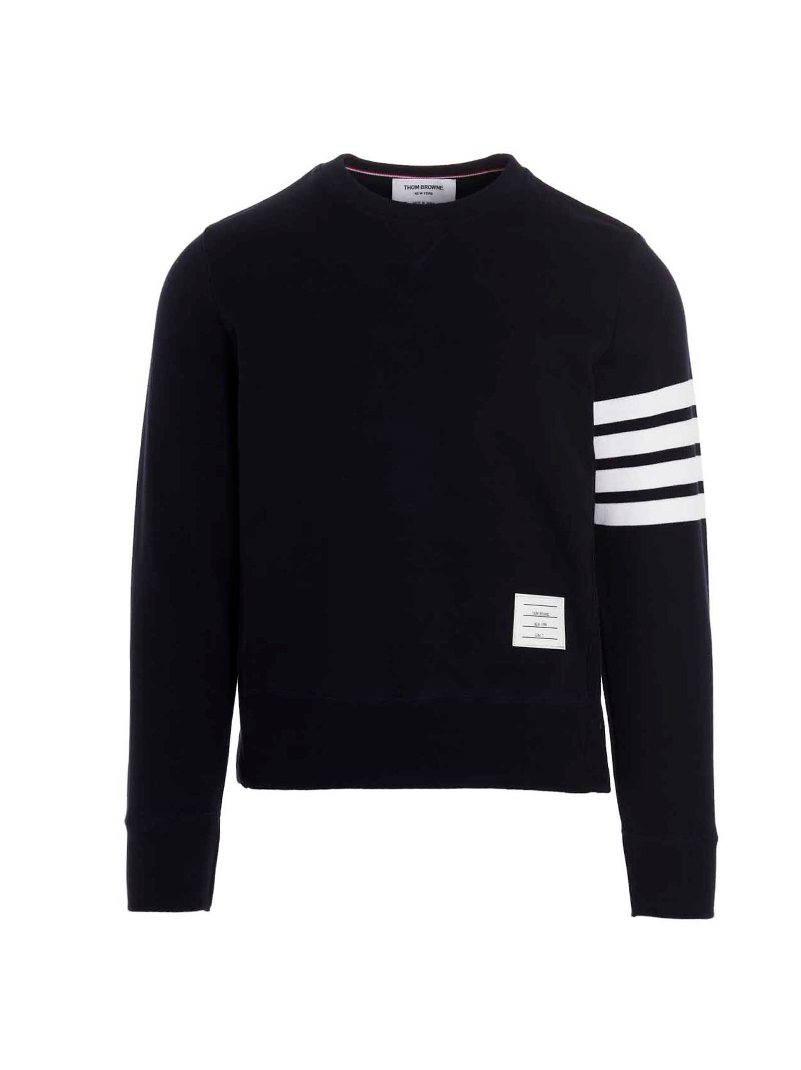 4 Bar Sweatshirt Blue - 1