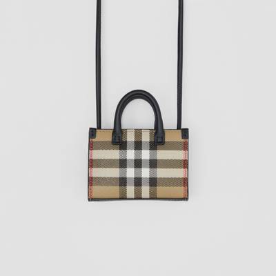 Burberry Vintage Check and Leather Micro Bag outlook