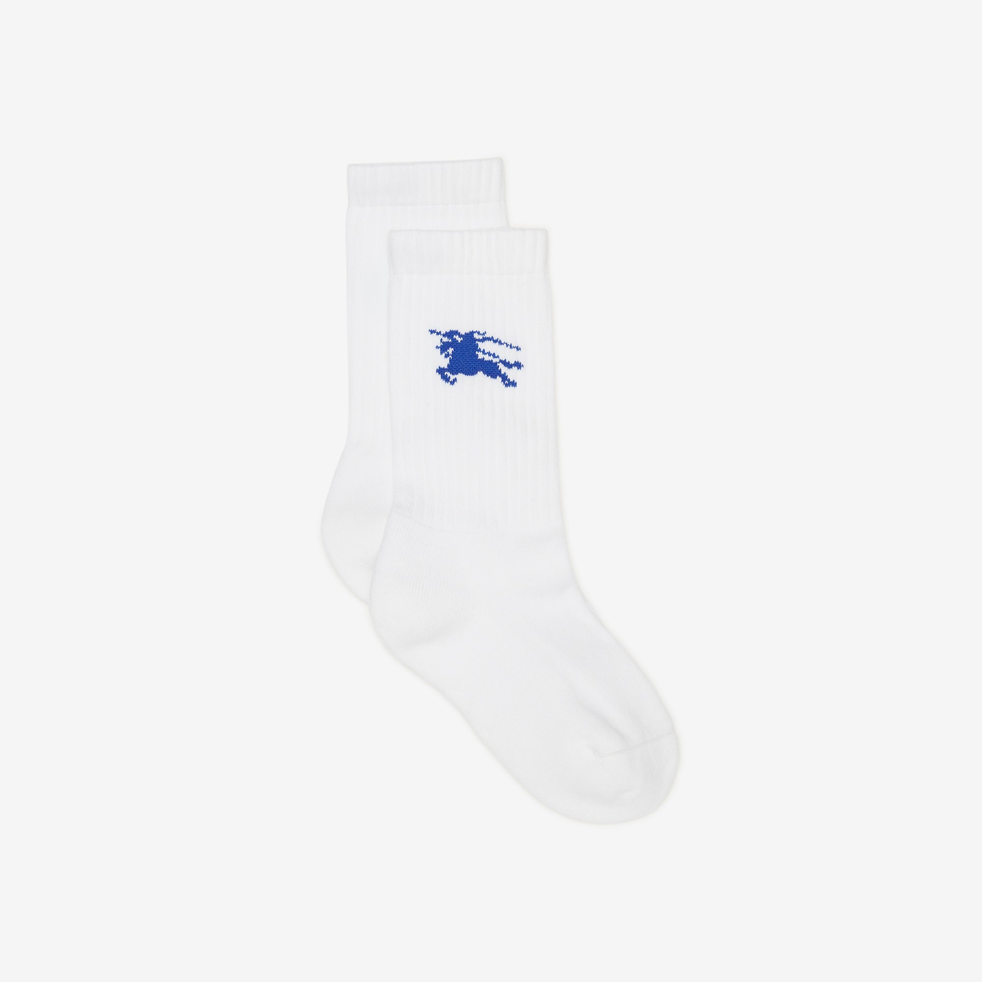 Ribbed Cotton Blend Socks - 2