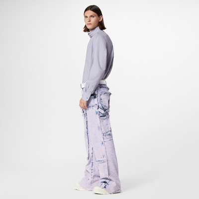 Louis Vuitton Wide Carpenter Trousers With Fringes outlook