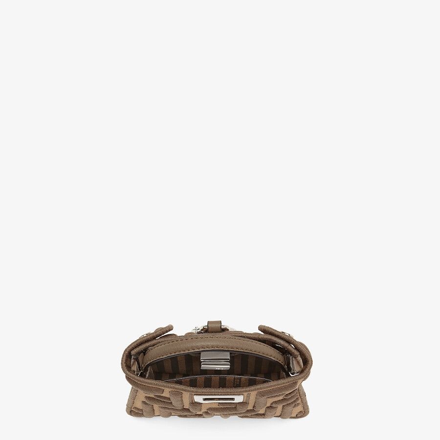 Gray FF canvas charm - 3