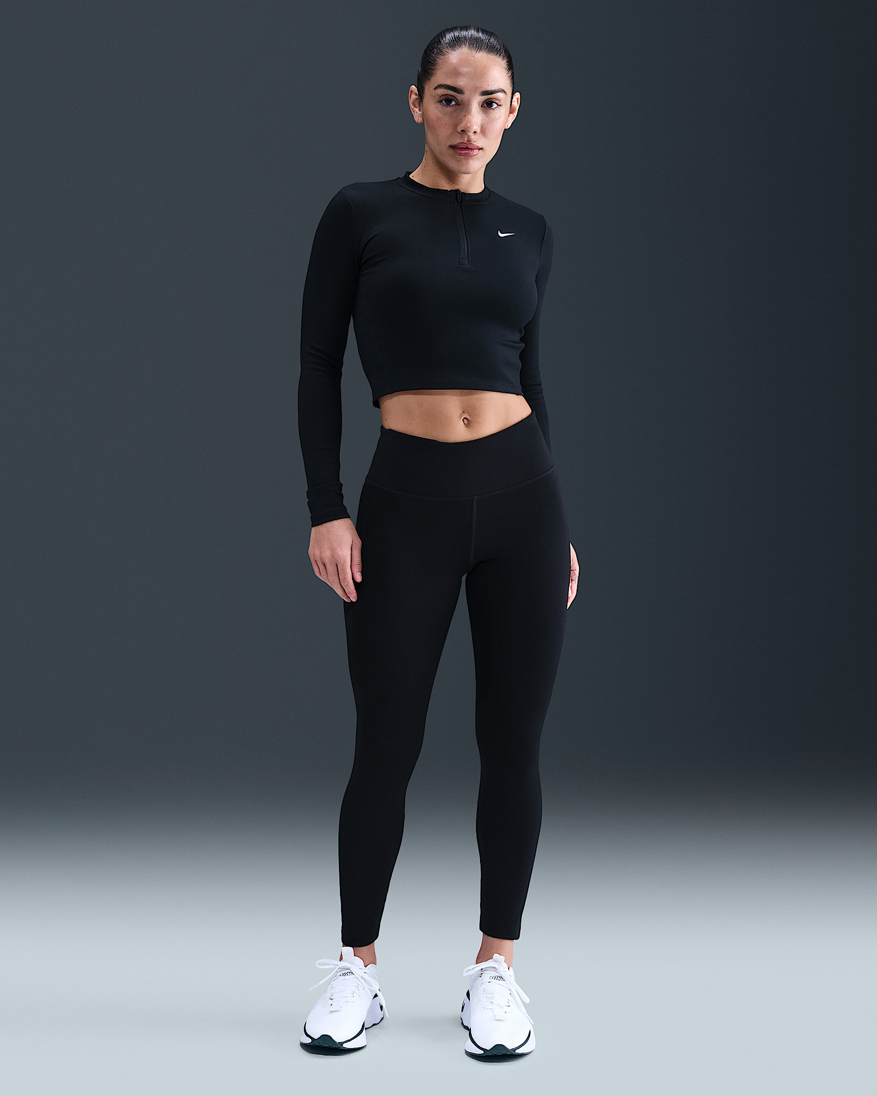 Nike One Women's Dri-FIT 1/2-Zip Mid Layer - 4