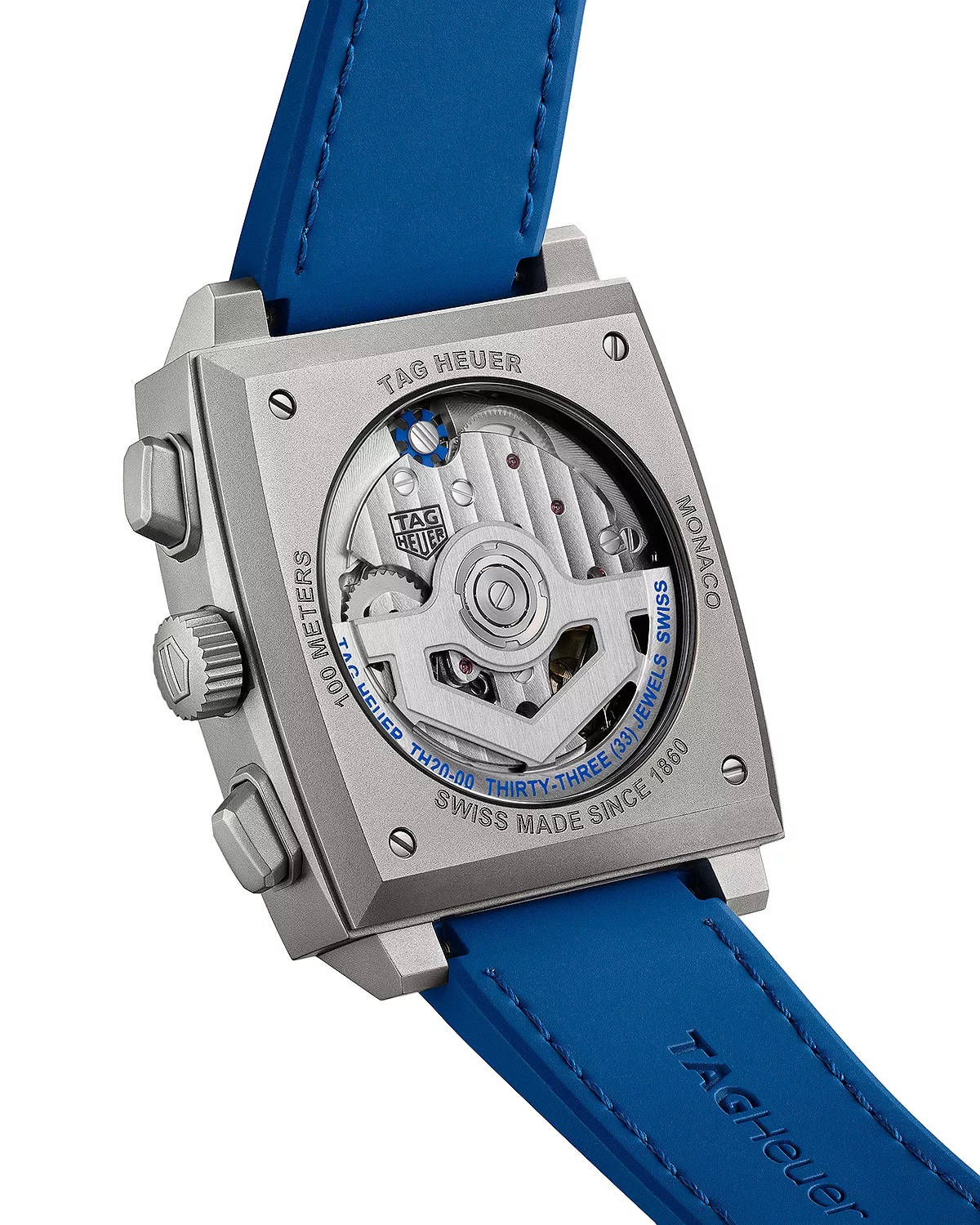 Monaco Skeleton Chronograph, 39mm x 39mm - 4