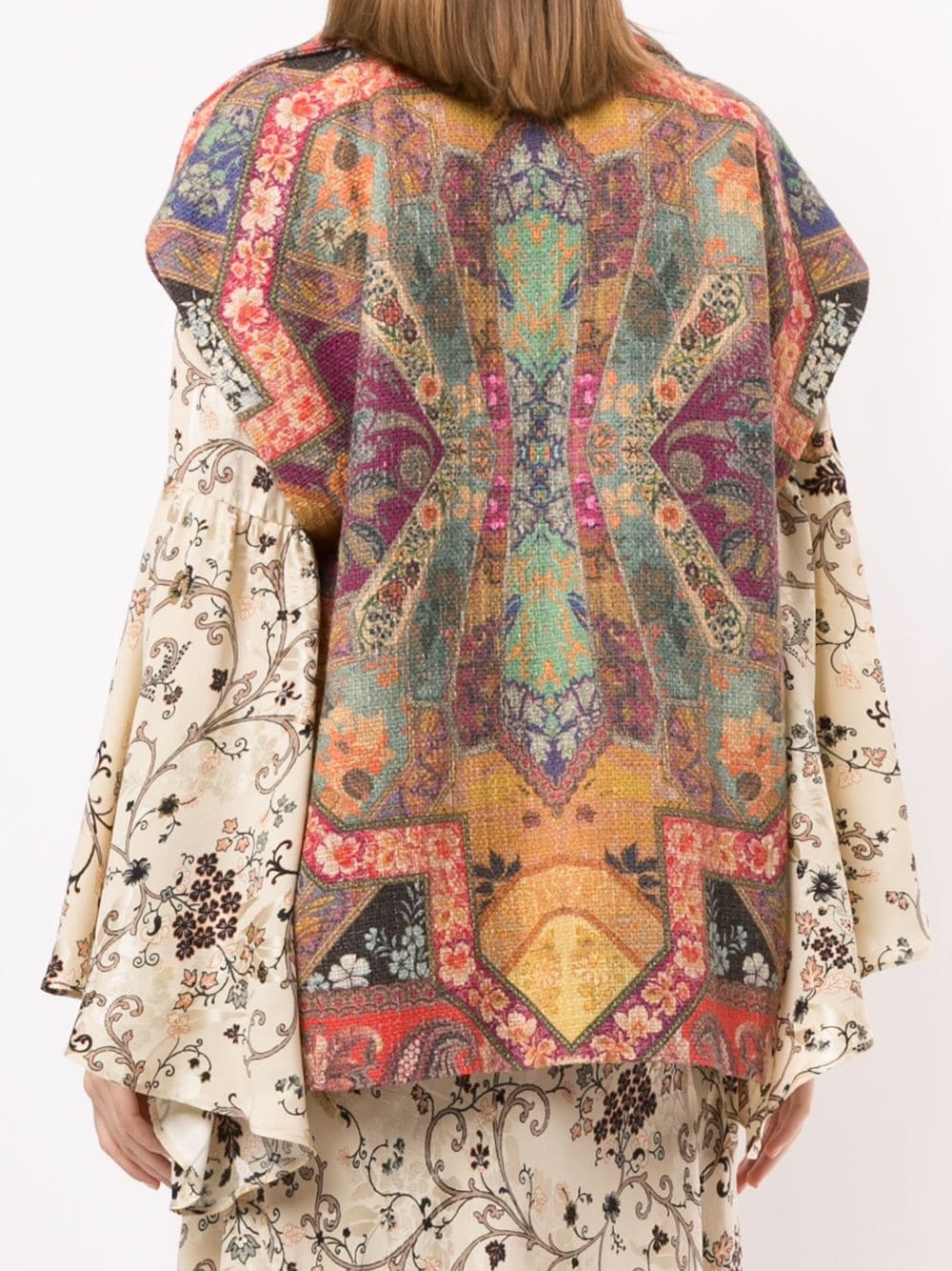 paisley-print gilet - 4