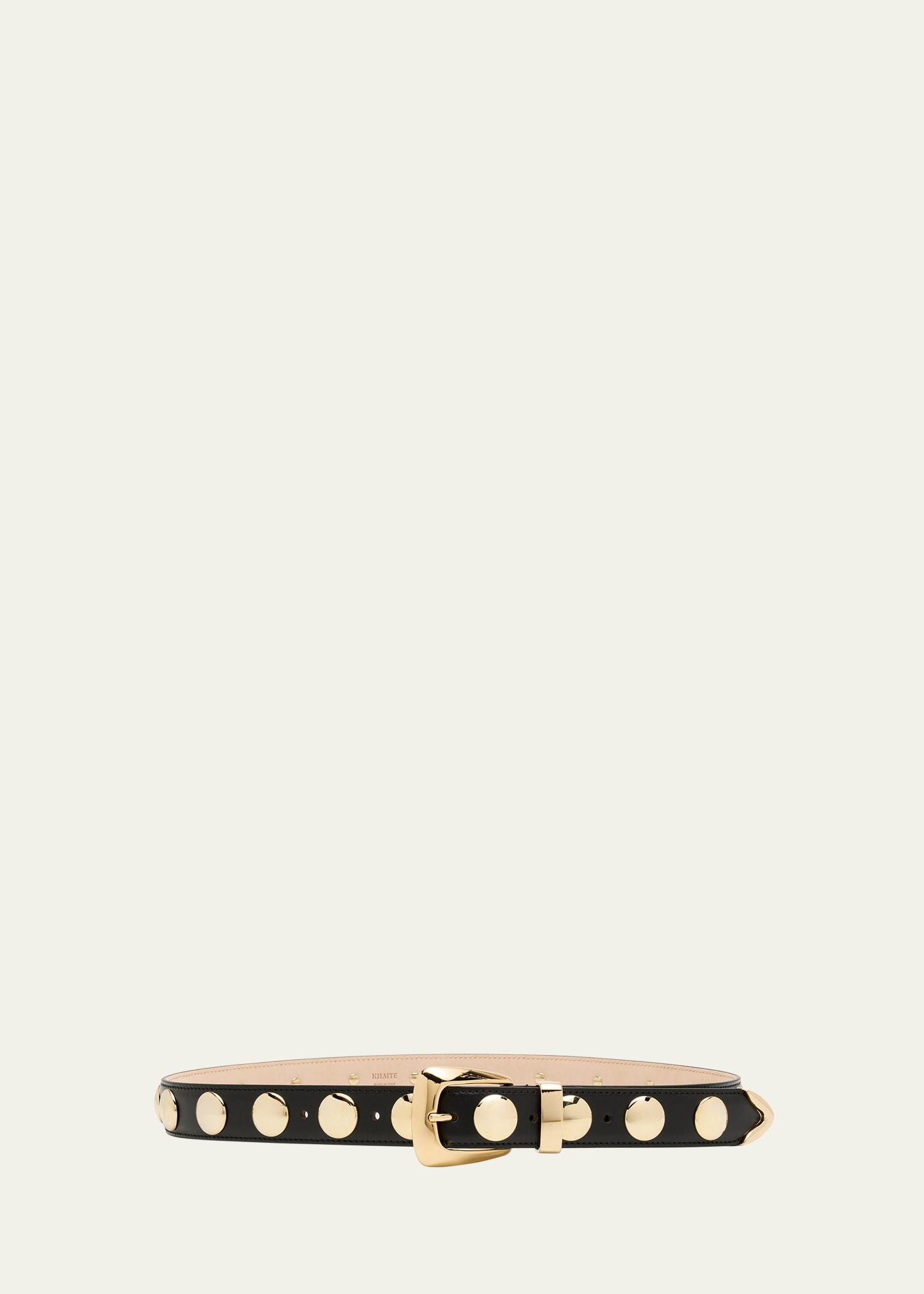 Benny Leather Studded Belt - 1
