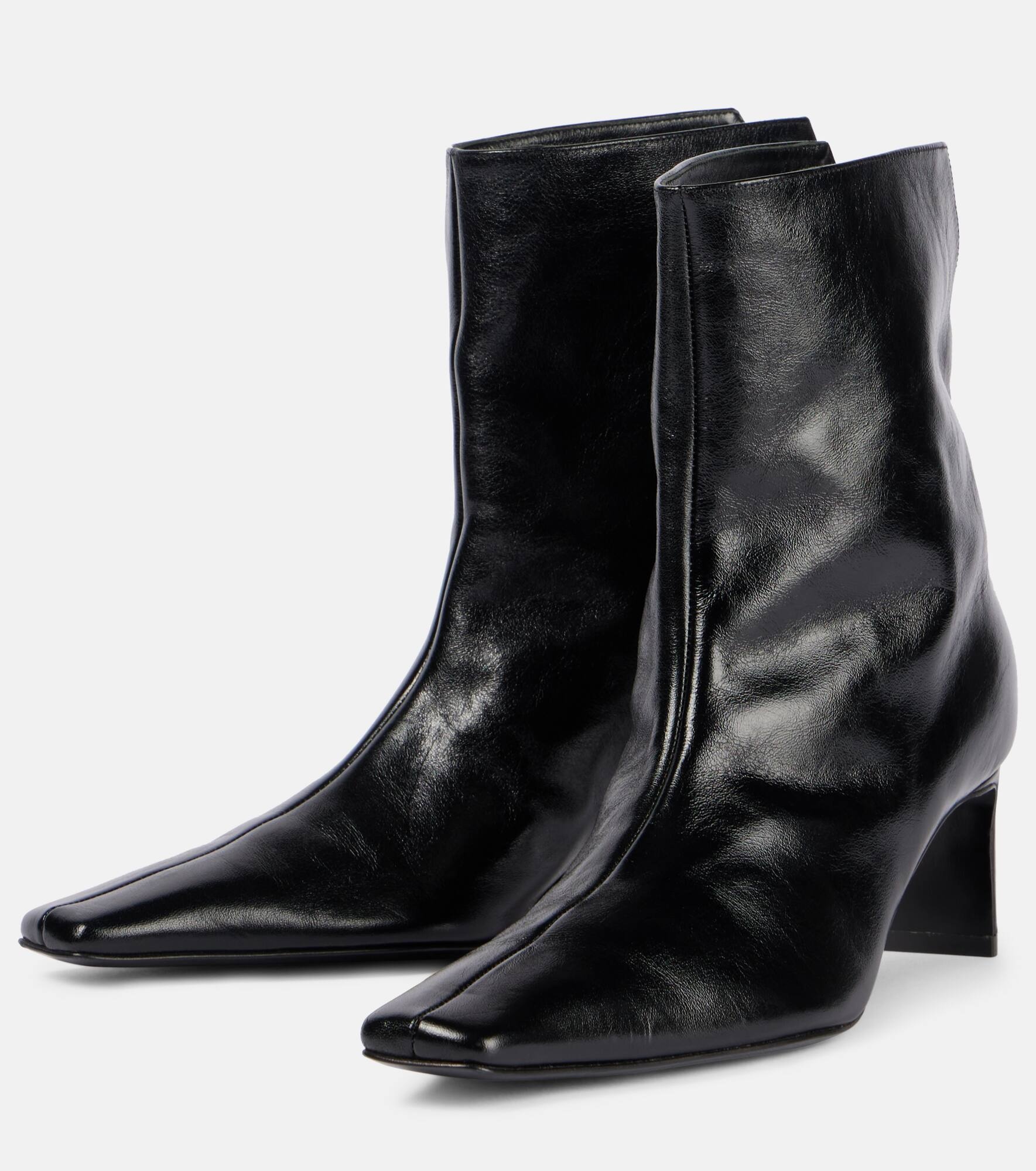Ona 55 leather ankle boots - 4