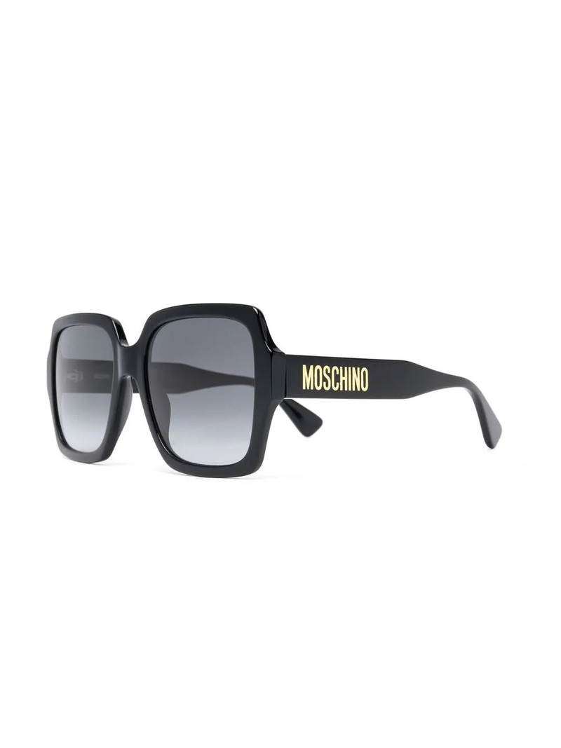 Moschino tinted oversize-frame sunglasses outlook