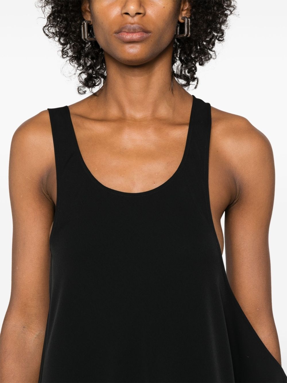 asymmetric midi dress - 5