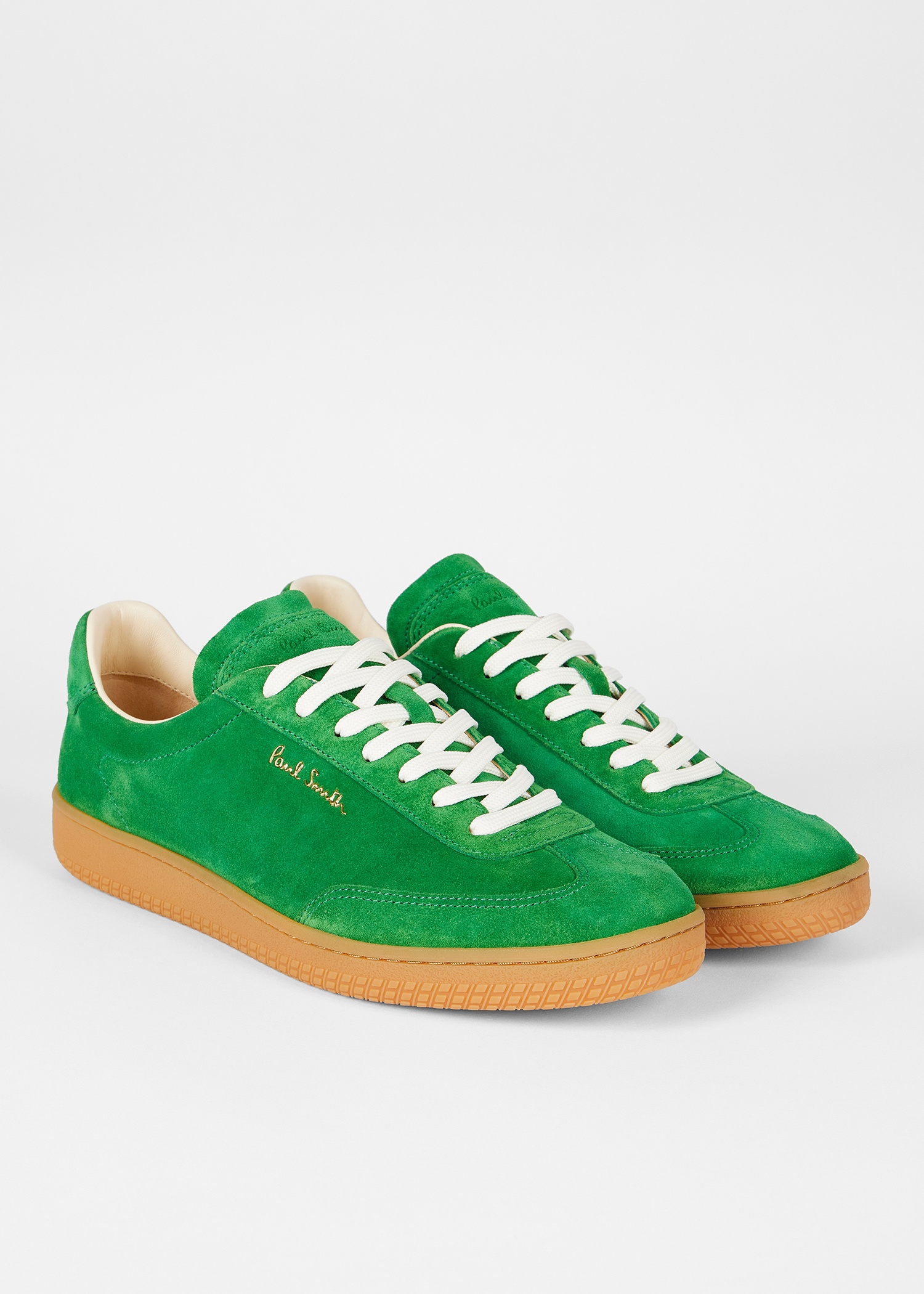 Green Suede 'Como' Trainers - 4