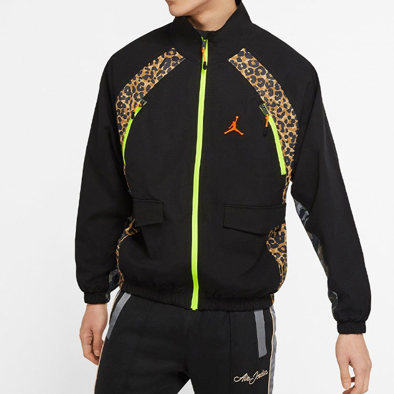 Jordan Men's Air Jordan ANIMAL INSTINCT Jacket Black CU1686-010 outlook