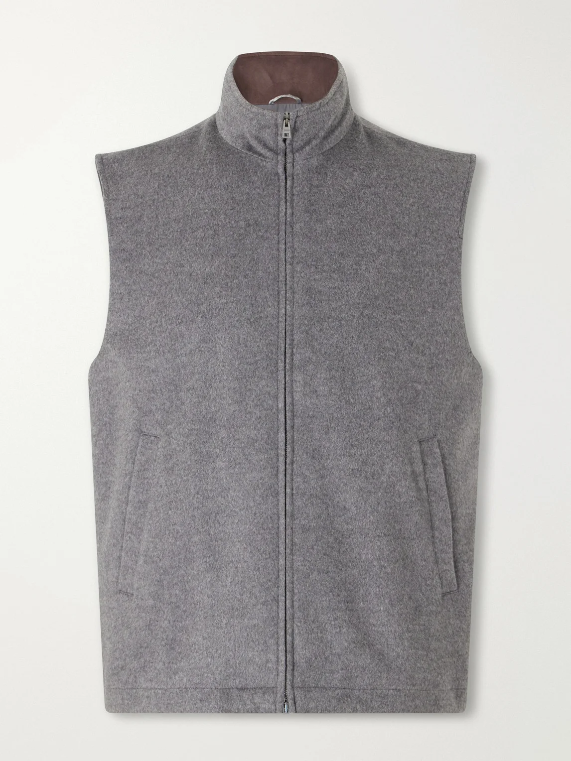 Wool and Cashmere-Blend Vest - 1