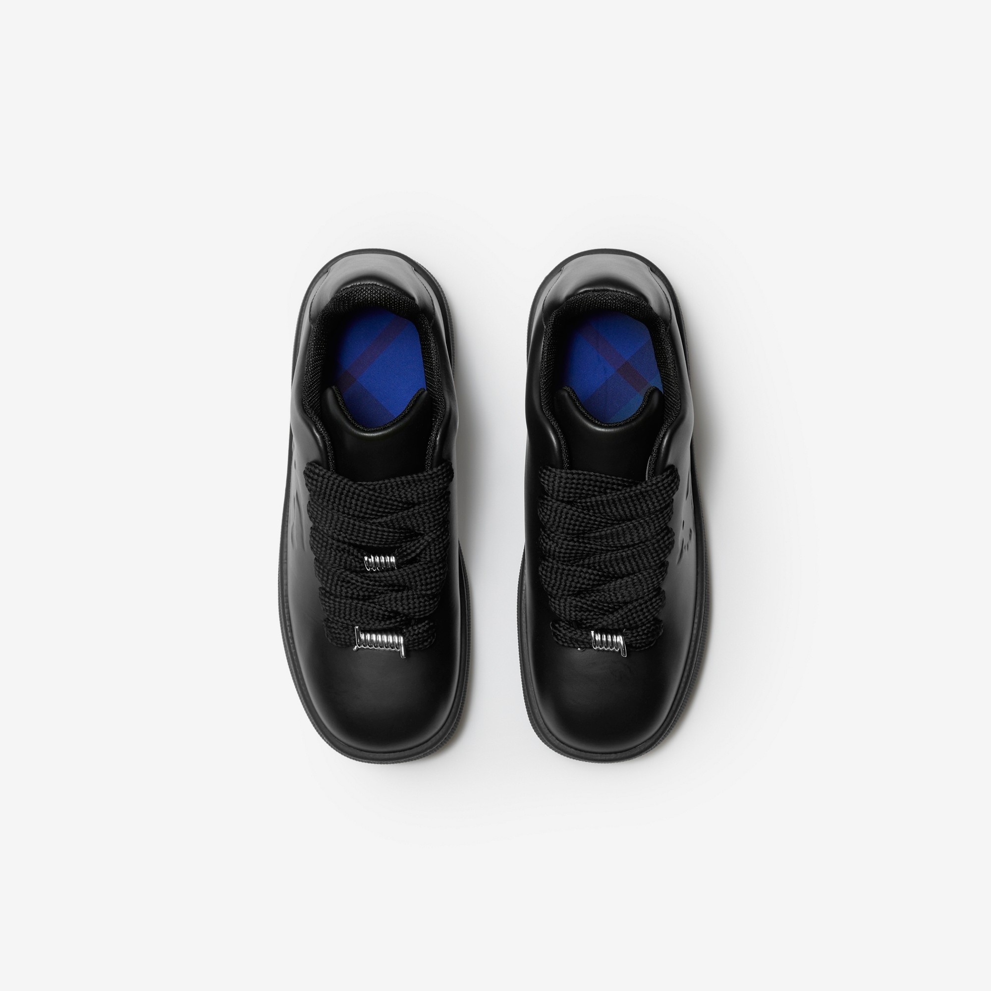Leather Box Sneakers - 5