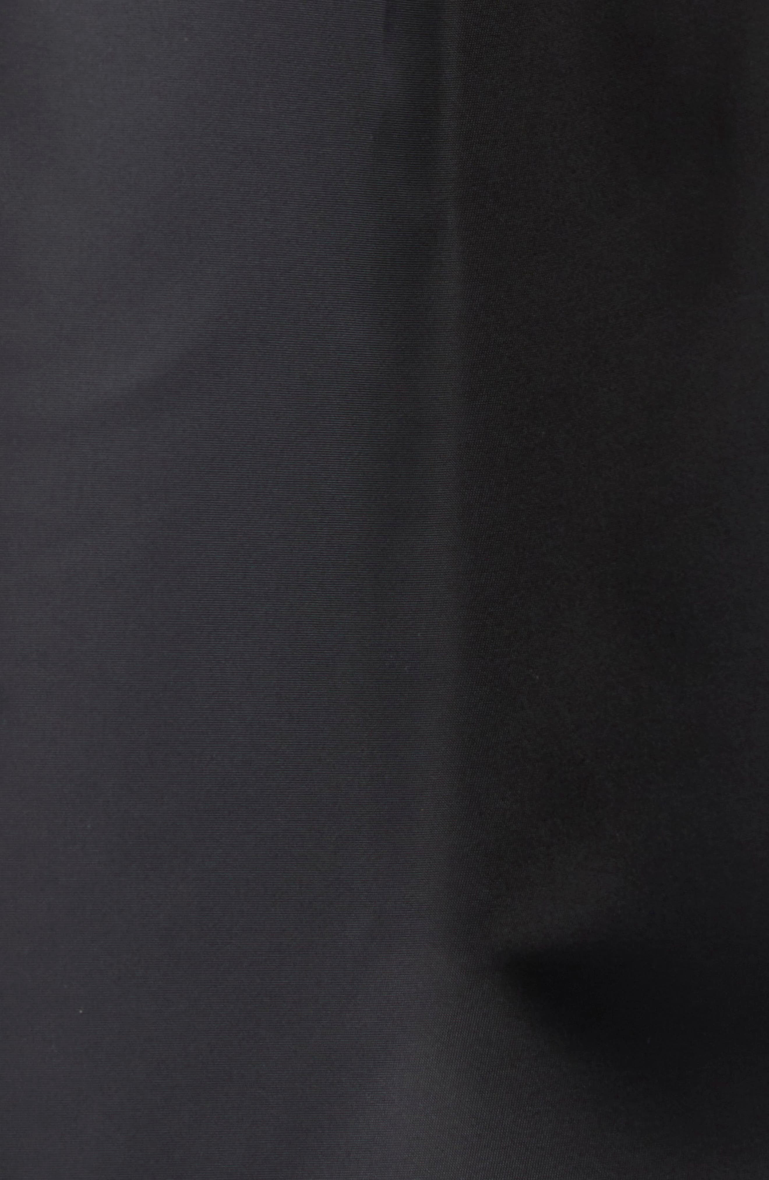 Sacai Nylon Twill & Cotton Jersey Minidress in Black at Nordstrom - 6