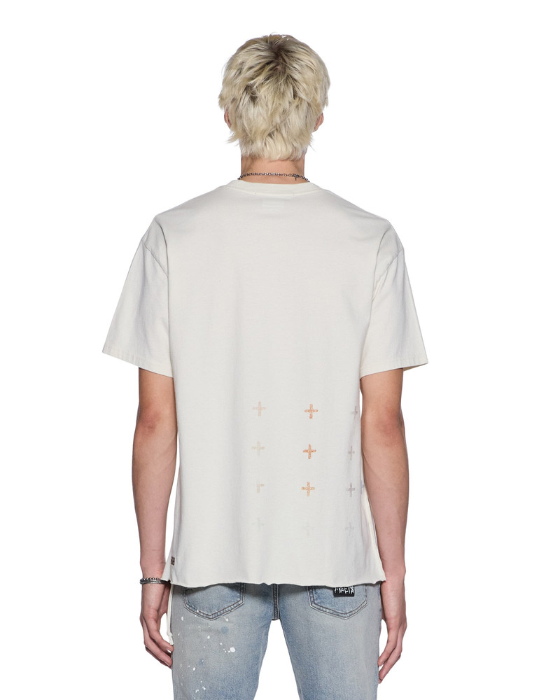 Ksubi DEATH SNAKE BIGGIE SS TEE ANTIQUE WHITE outlook