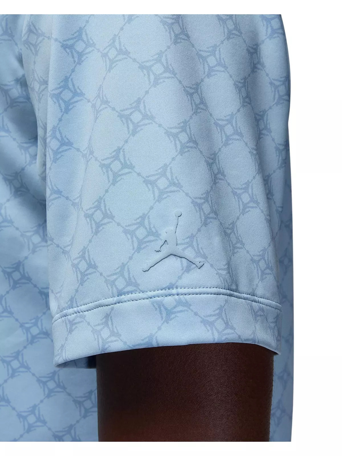 Men's Sport Printed Golf Polo-Light Blue - 5