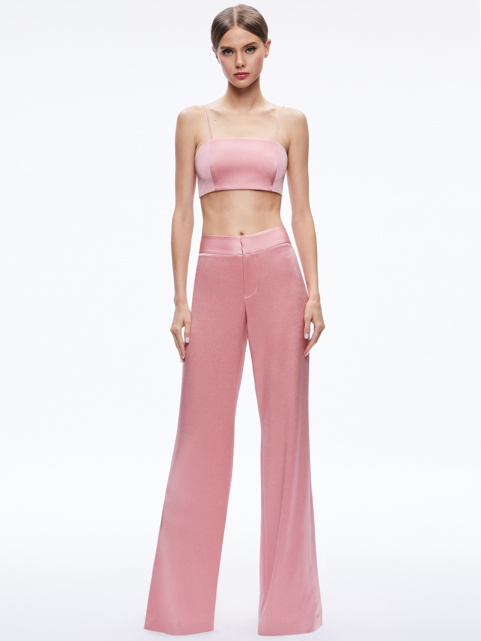 JC WIDE LEG SIDE SLIT PANT - 4